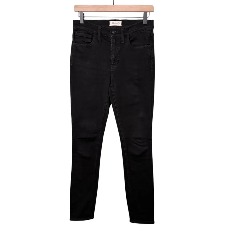 Madewell Roadtripper Jeans in Bennett Black High Rise Skinny Women’s Size 27 - Image 5