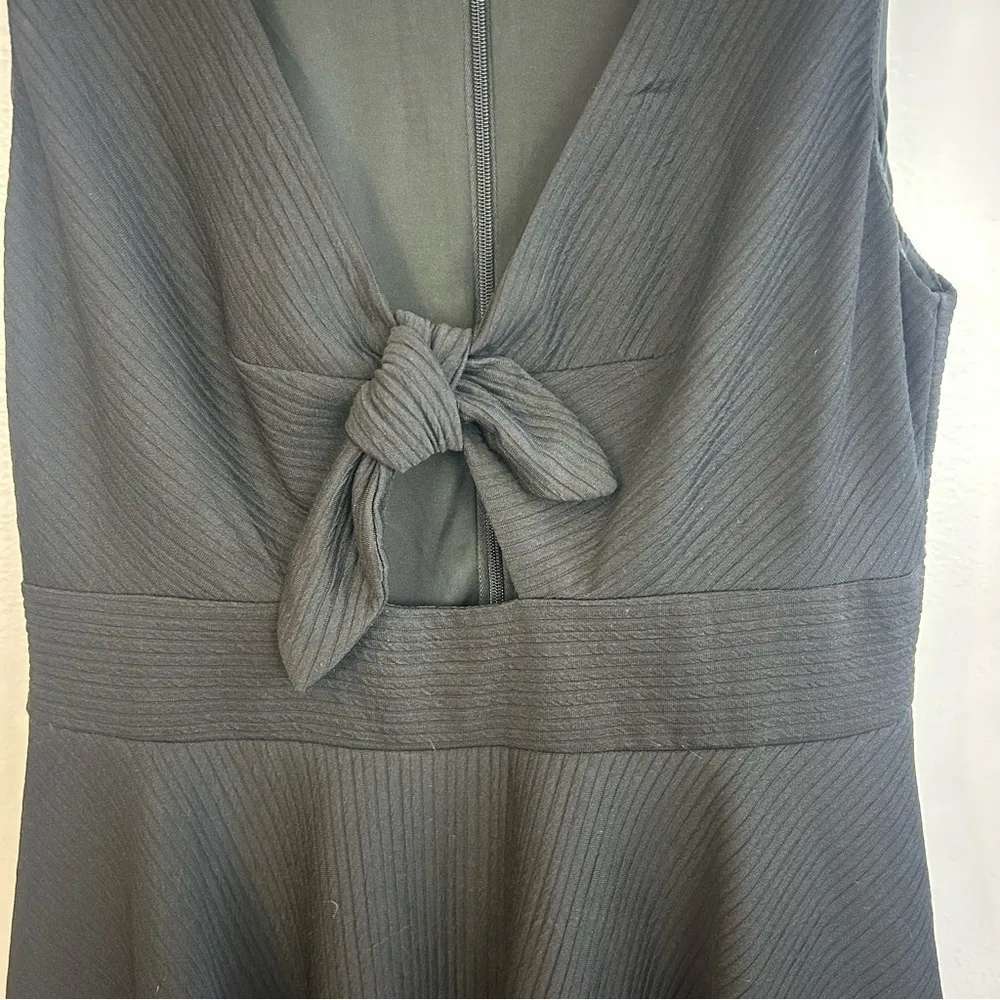 NWT Hutch Black April Cutout Tie Front A-line Sleeveless Dress Size Small - Image 11