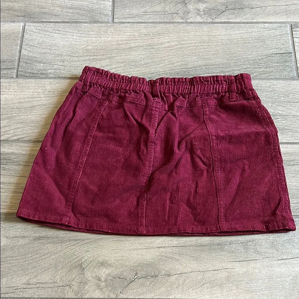 Signature8 Red Cargo Mini Skirt Size M - Image 5