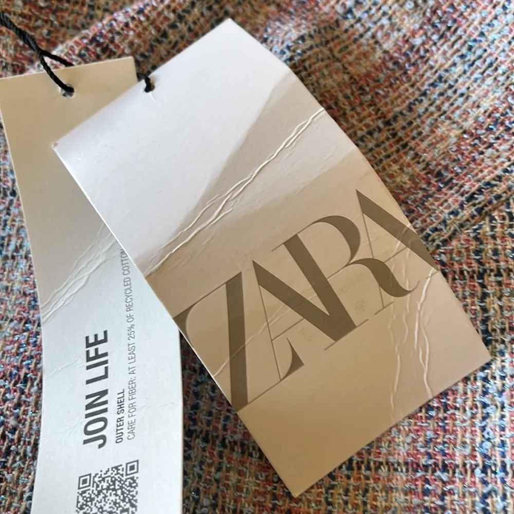 NWT ZARA CHECKERED CORSET CROP TOP BLOGGERS FAV LARGE - Image 11