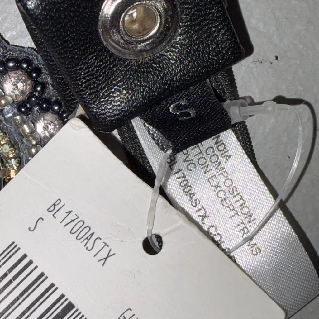 NEW Altar’d State Rhinestone Embellished Belt Headband size Small - Image 12