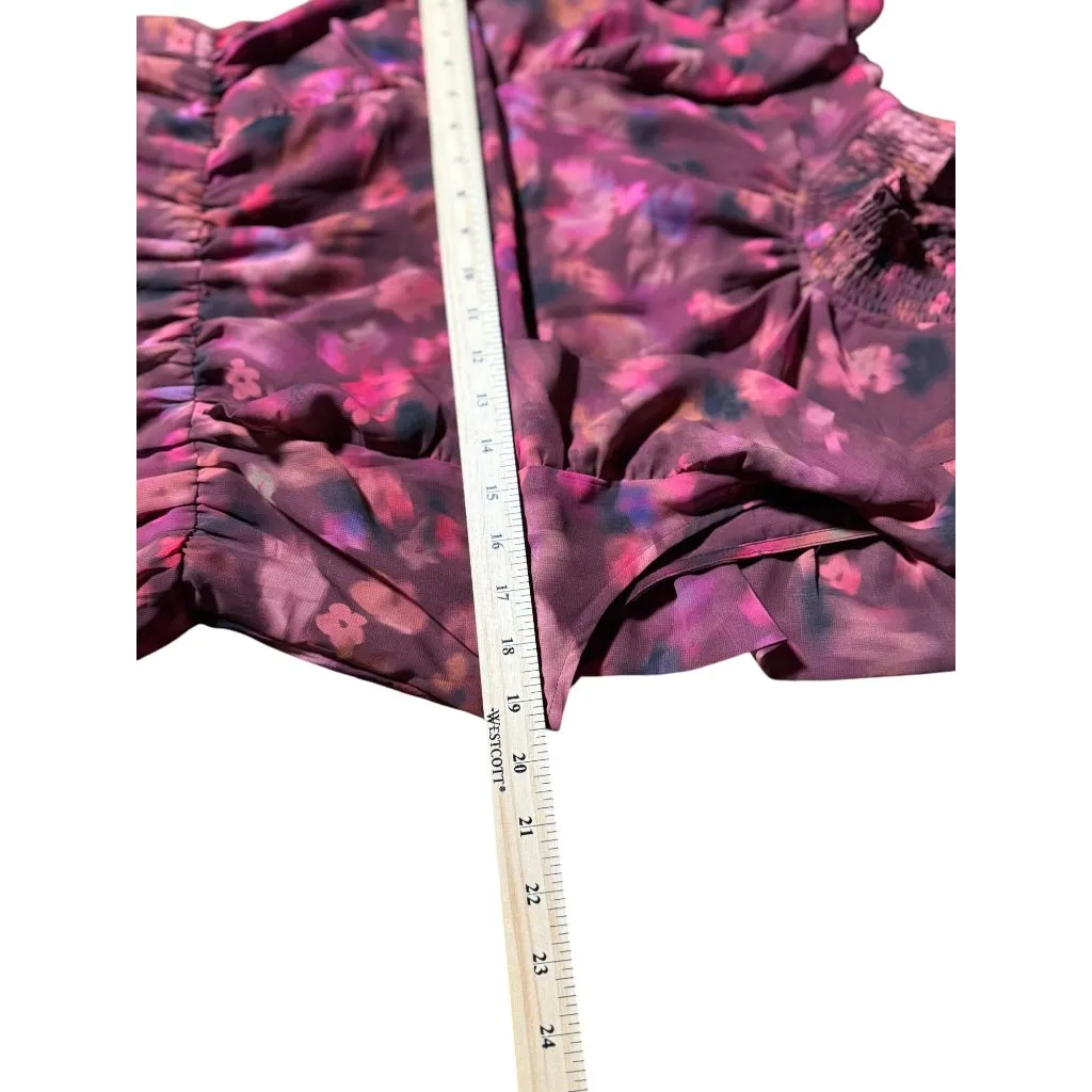 NEW Steve Madden Womens Floral Maxi Dress Ruffle Sleeveless Boho Chic Romantic - Image 11