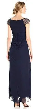 Beaded Navy Dress - Image 2