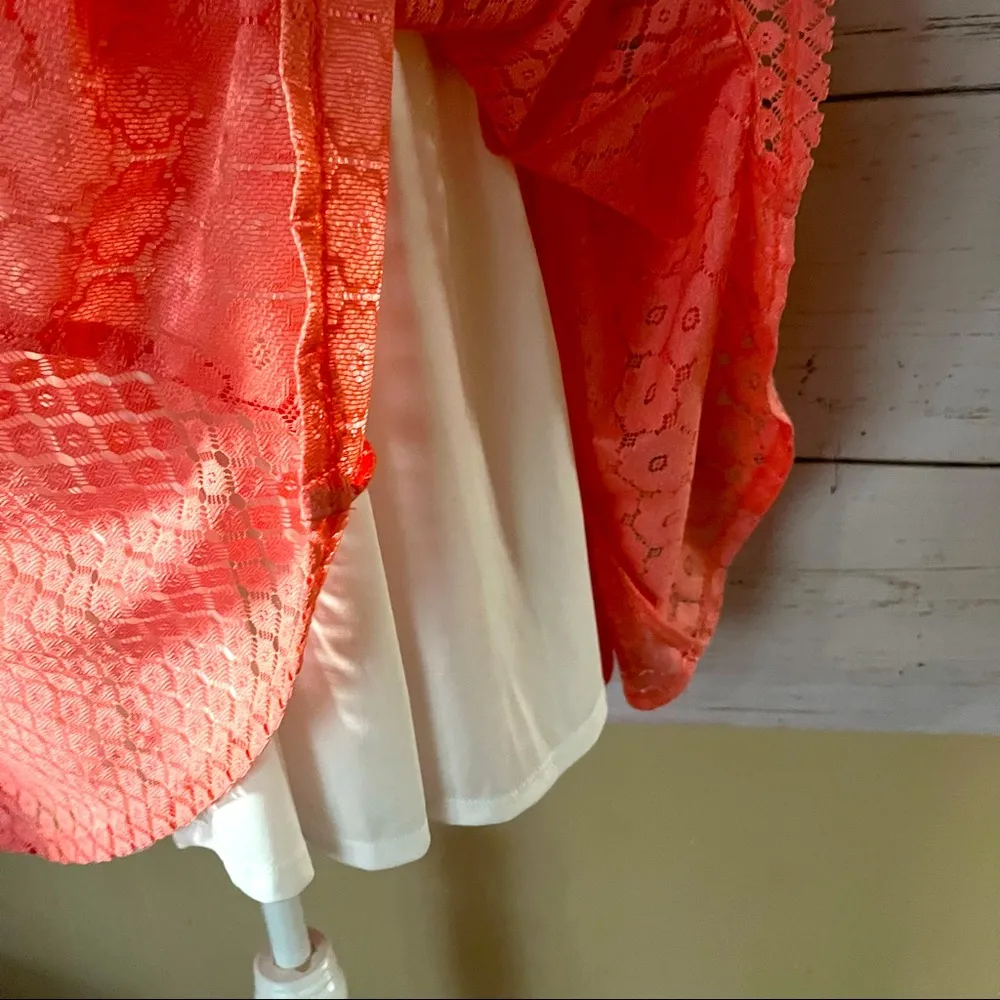 lace fit & flare dress - Image 5