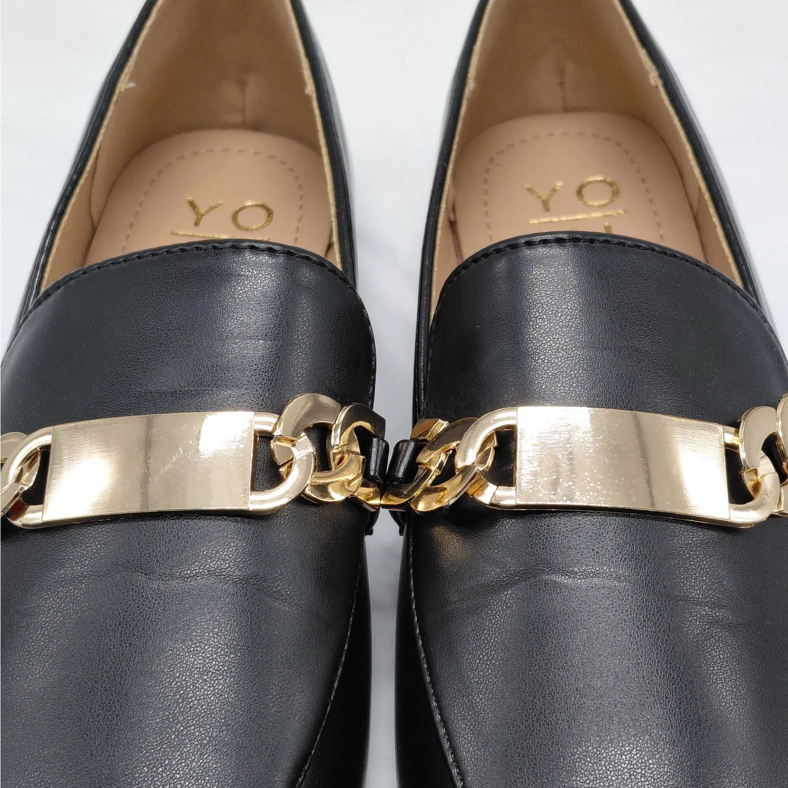 Yoki Edline-36 Women's Dress Loafers Size 6 Black Slip On Casual Comfort Shoes - Image 6