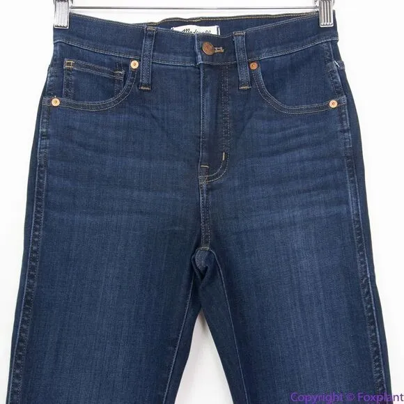 NEW Madewell 10" High-Rise Skinny Jeans in Hayes Wash, 26‎ - Image 5