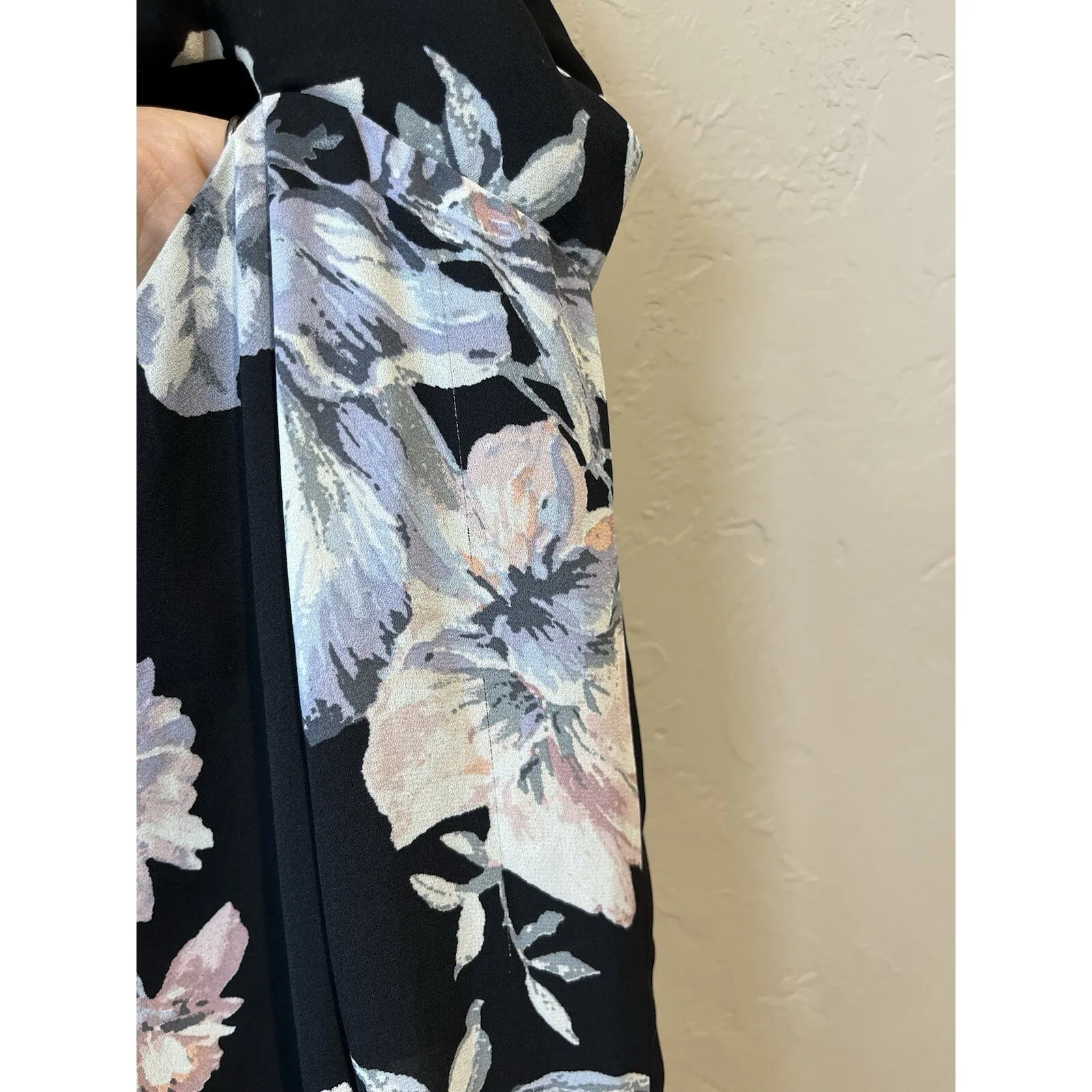 Women's Jumper Romper Dark Florals Boho Sheer Black Festival Concert Sexy Grunge - Image 10