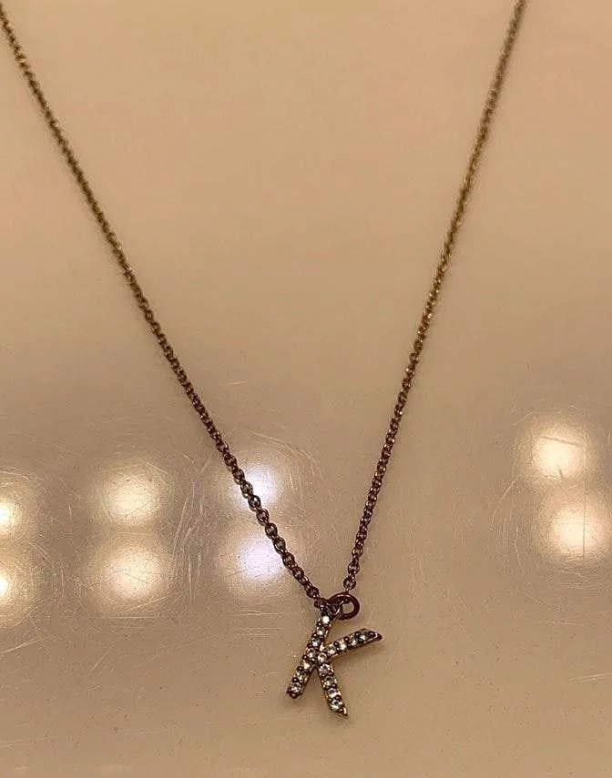 LC Lauren Conrad Gold K Necklace - Image 2