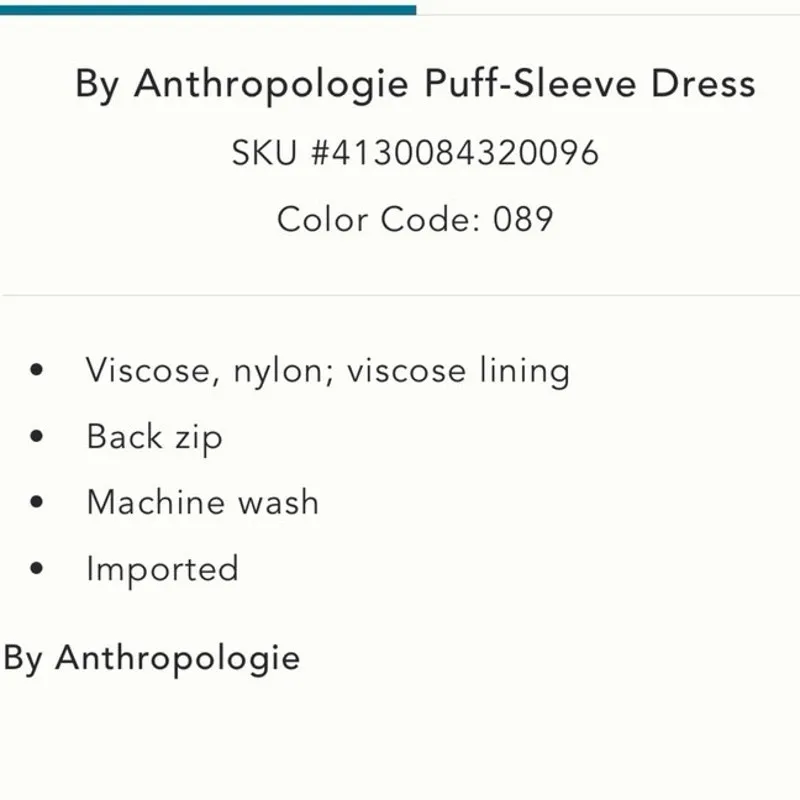 Anthropologie Orange Pink Floral Puff Sleeve Midi Dress Size XS - Image 6