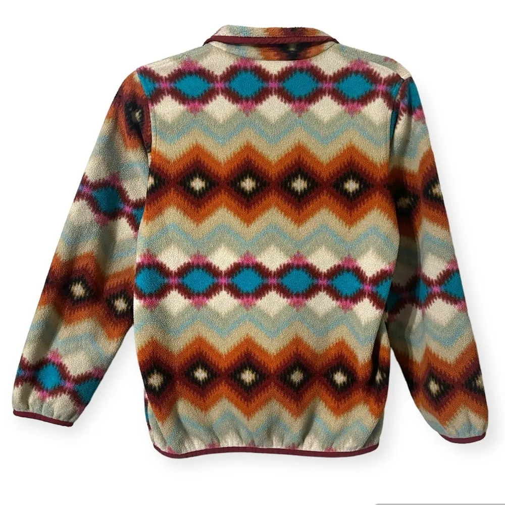 Patagonia  Synchilla Snap-T Fleece Pullover Jacket Timber Twist Aztec Size XS - Image 5