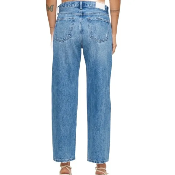 Pistola Women’s Blue 26 Bobbie Ankle High‎ Rise Wide Leg $178.00 - Image 2