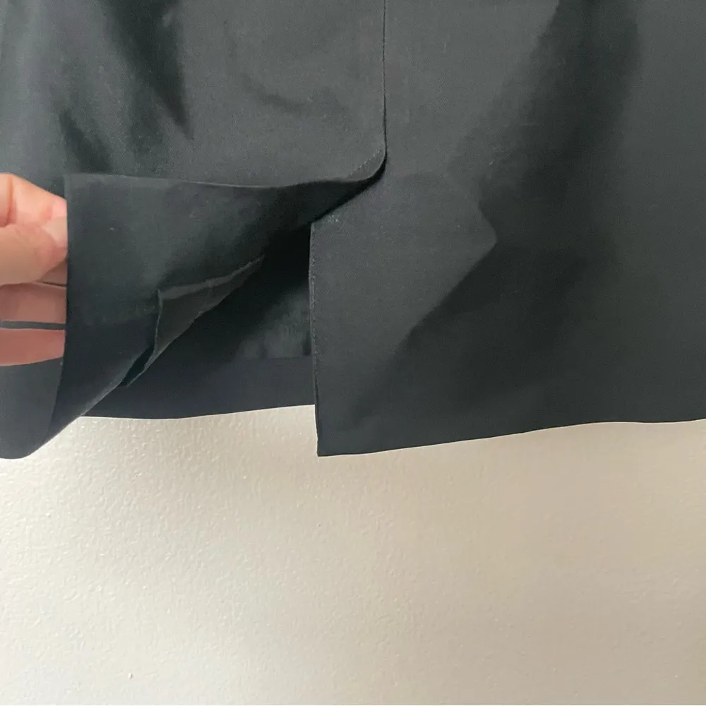 REISS Aloe Black Lace Panel Sweetheart Neckline Silk Dress 4 - Image 9