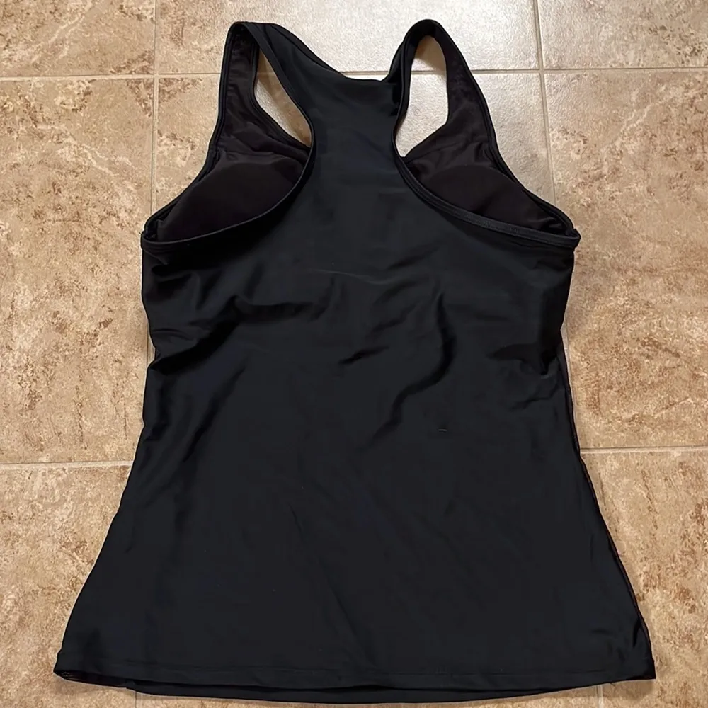 Black Racerback swim top Size medium - Image 3