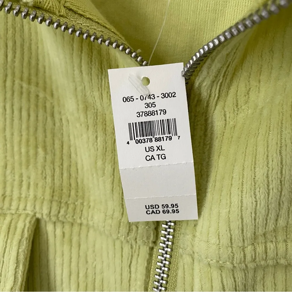 NWT Aerie Cropped Cord Zipper Jacket - Image 6