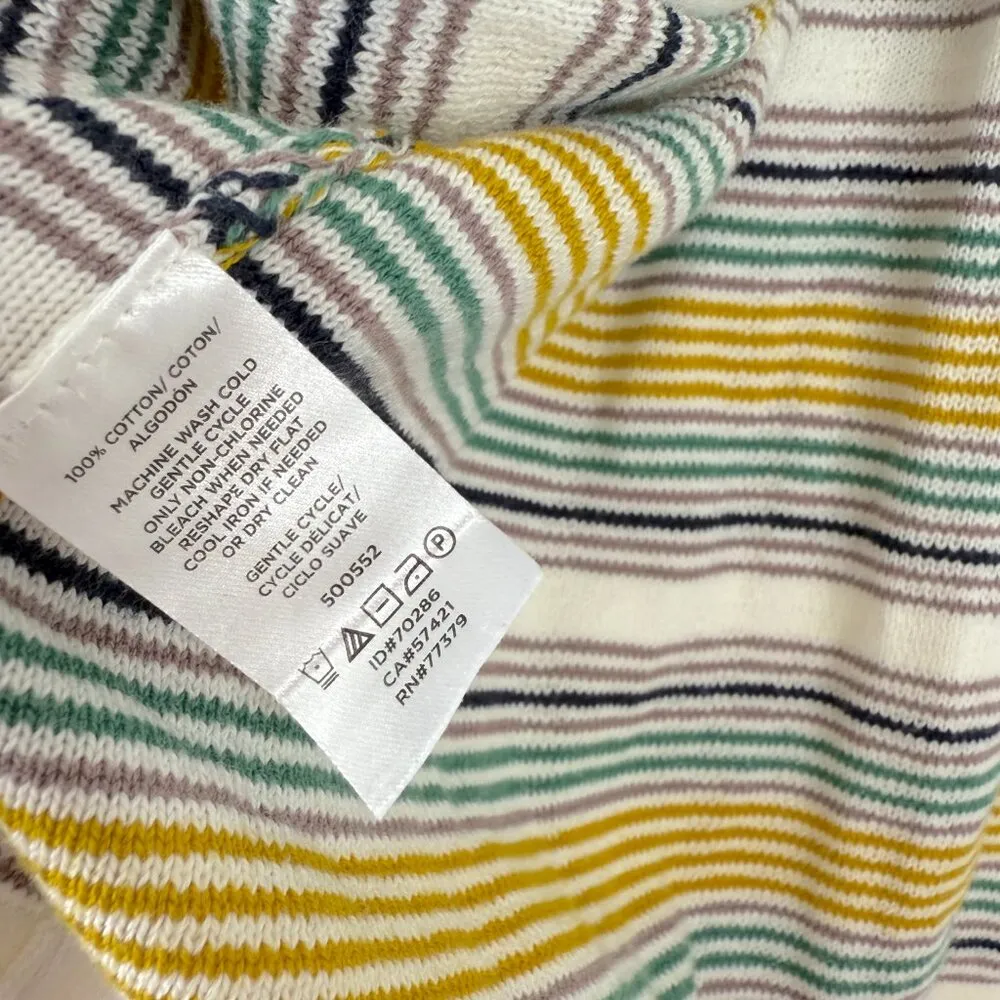 Factory Full Zip Lightweight Sweater Jacket Size Medium M EUC - Image 9