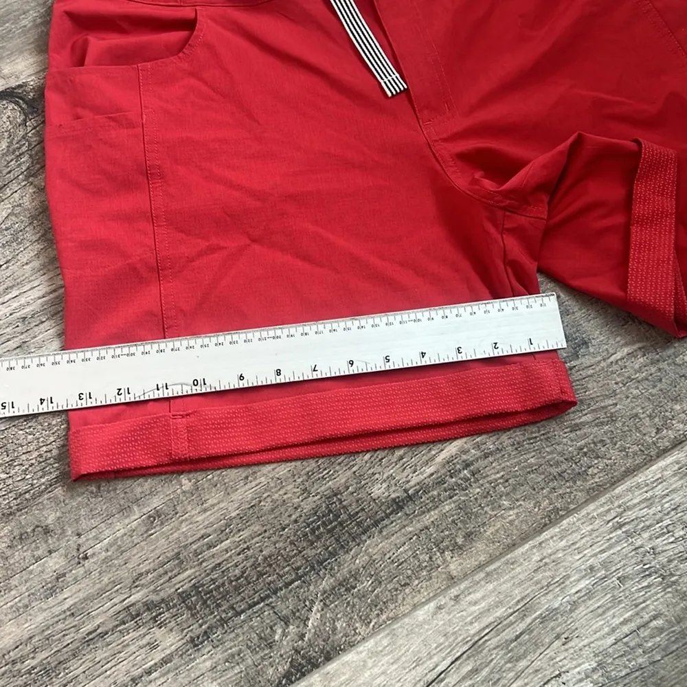 Zyia Active Women's Trail Shorts Size XXXL Red Belted Athletic Hiking #166 - Image 7