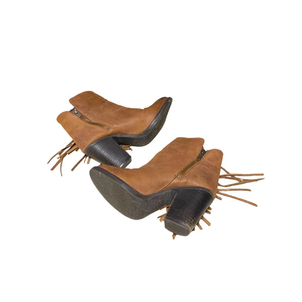 Steve Madden Woodstock Boots Beige size 7.5 - Image 7