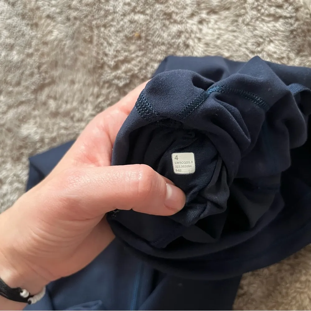Lululemon wunder train 25” true navy size 4 - Image 3