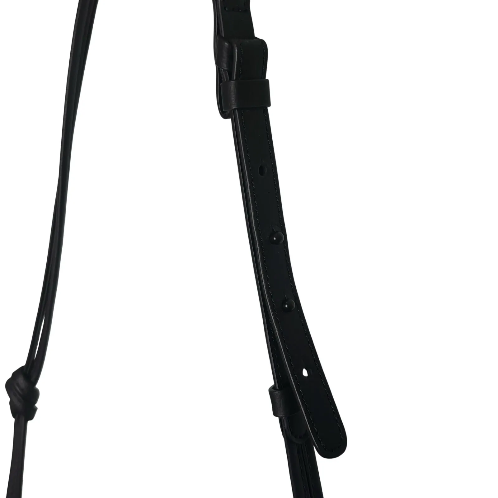 Von Holzhausen Shopper Crossbody Tote Technik Leather Black Small - Image 14