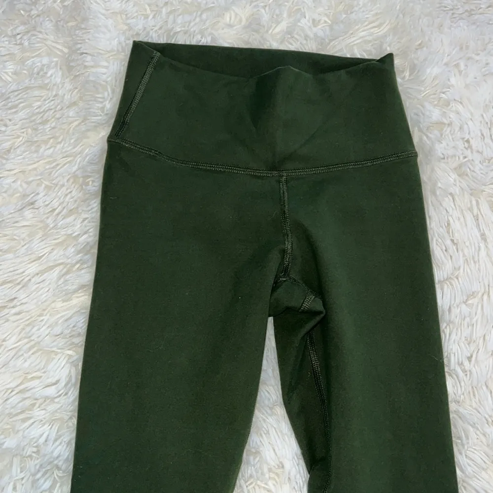 Leggings 24” Color Forrest Green Size XXS 10.5” Waist GUC - Image 2