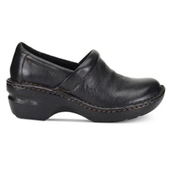 B.O.C Born‎ Peggy Clogs leather Black Size 7 - Image 2