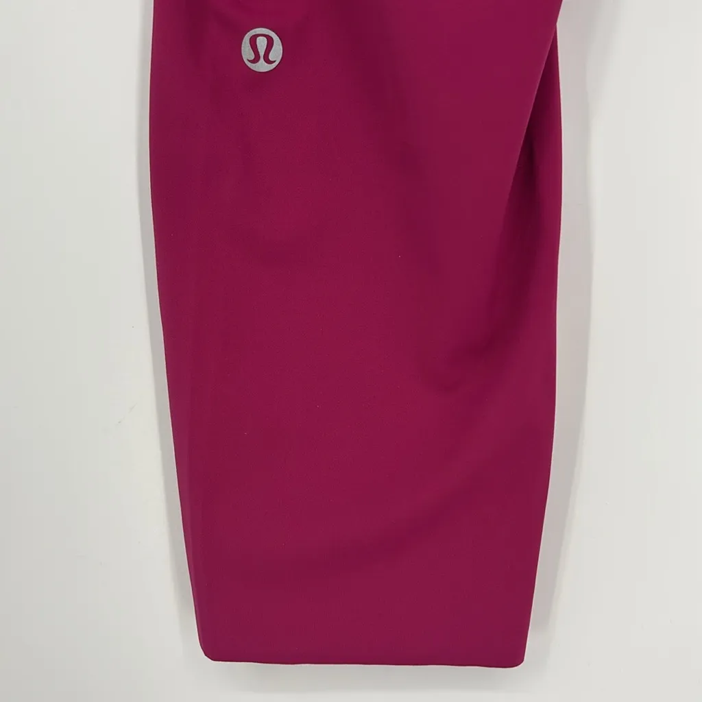 Lululemon Fast and Free HR Crop 23” Leggings Women's Size 12 in Wildberry NWT! - Image 6