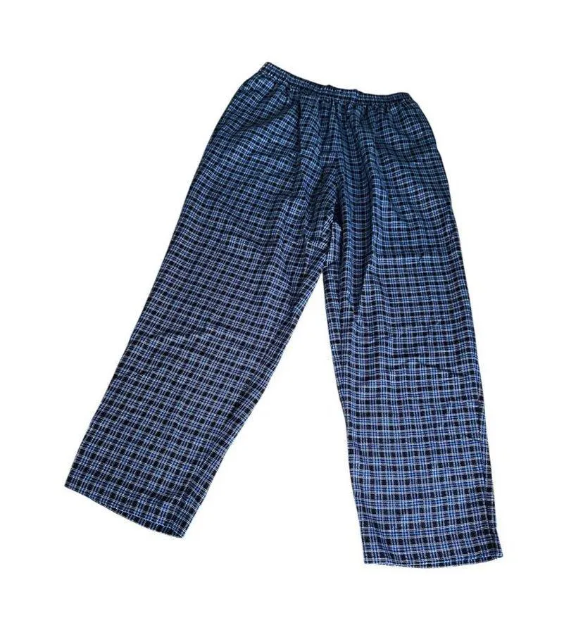 Vintage 80s Alfred Dunner Embroidered Floral Accent Sweater Pant Casual Set Blue Size L - Image 4