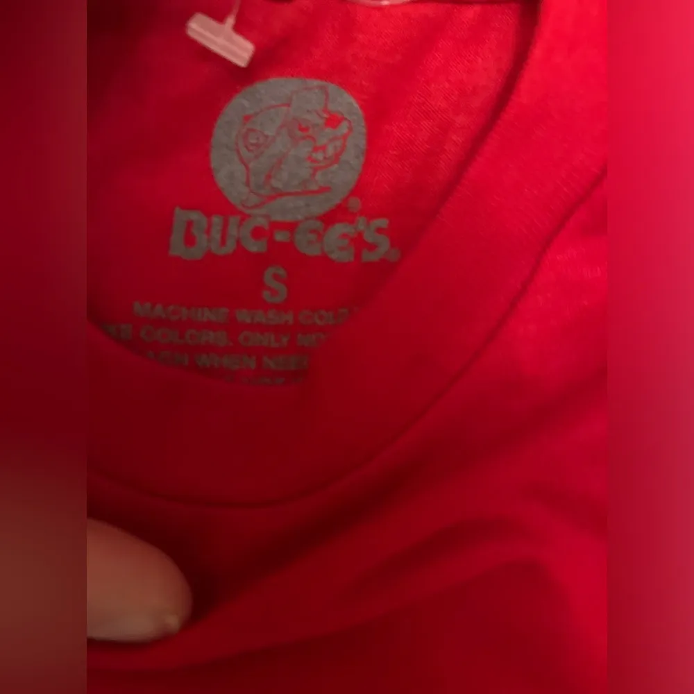 Bucees Christmas beaver red short sleeve shirt - Image 3
