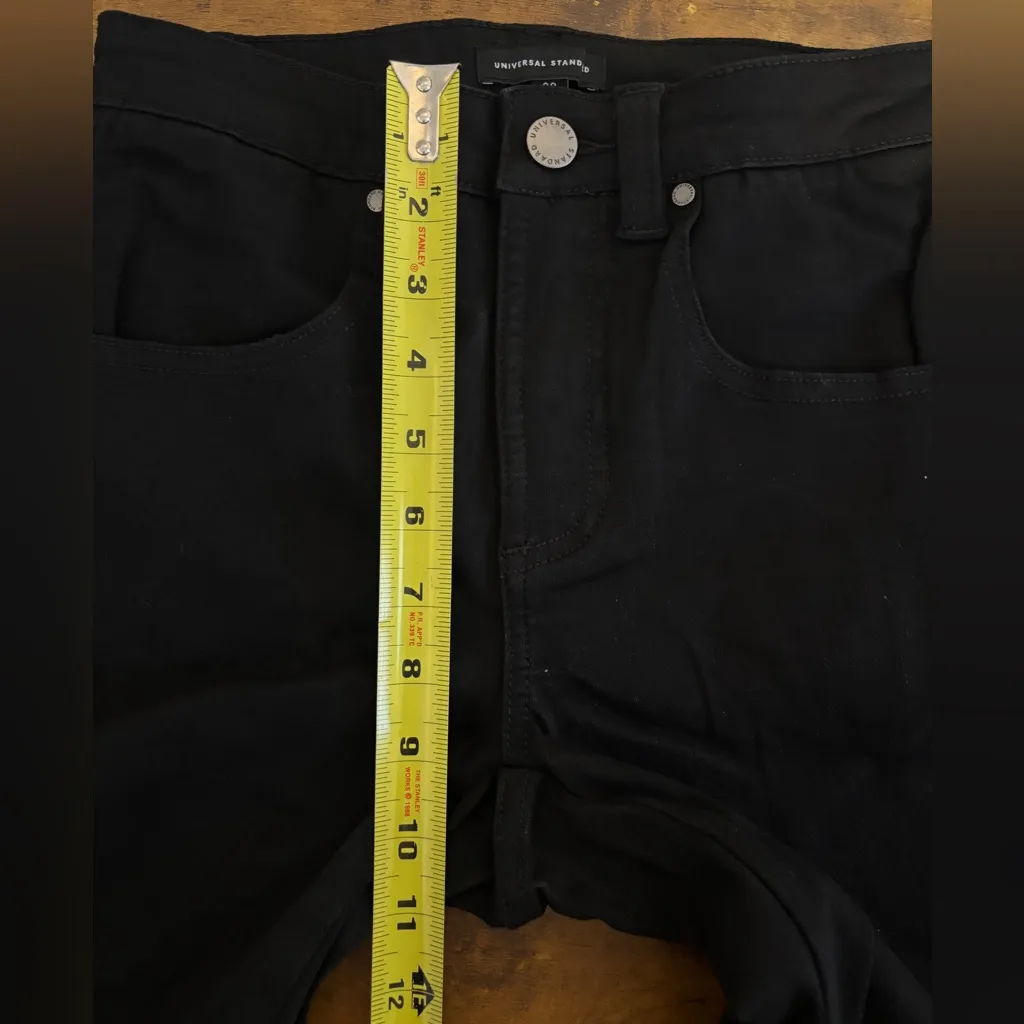 NWT Universal Standard Marne Bootcut Jeans Solid Black Women 00 (XS) - Image 7
