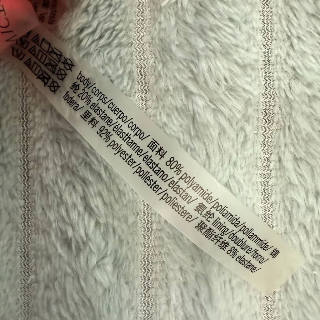 Victorias Secret Bikini Top 36B Pink Halter Padded Cups Adjustable Back Swimwear - Image 6