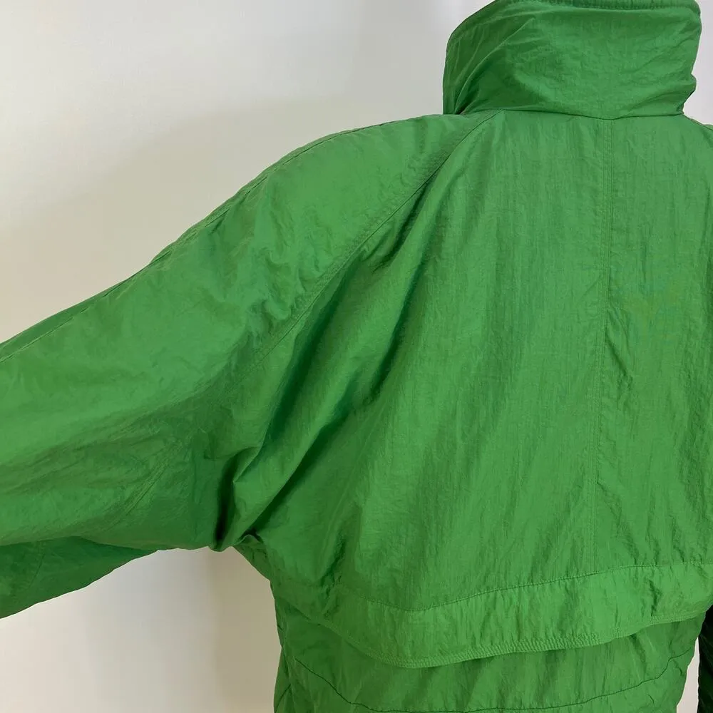Vintage 80s Down Ski Coat London Fog Kelly Green - Image 12