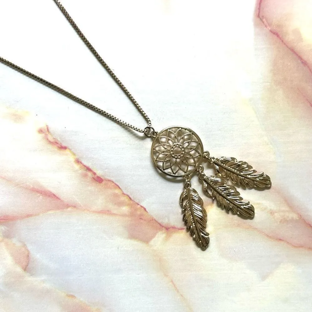 Dream catcher pendant necklace - Image 2