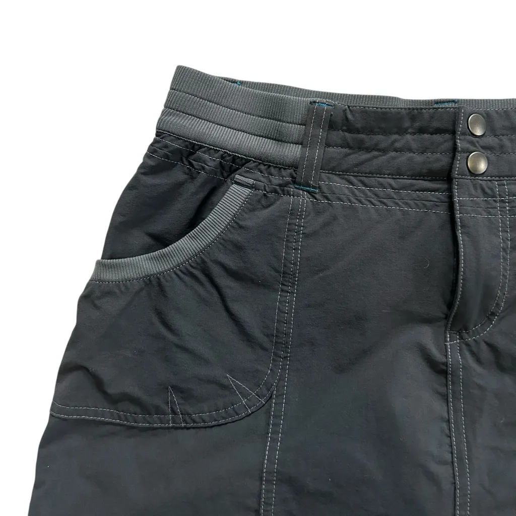 Kuhl Durango Athletic Cargo Skort Skirt Gray Size 8 Hiking Outdoor Travel - Image 5