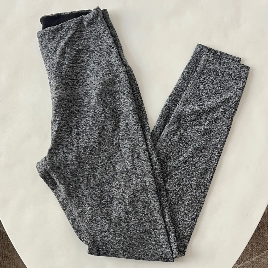 Beyond Yoga High Waisted Midi Leggings Spacedye Gray Size Small - Image 3