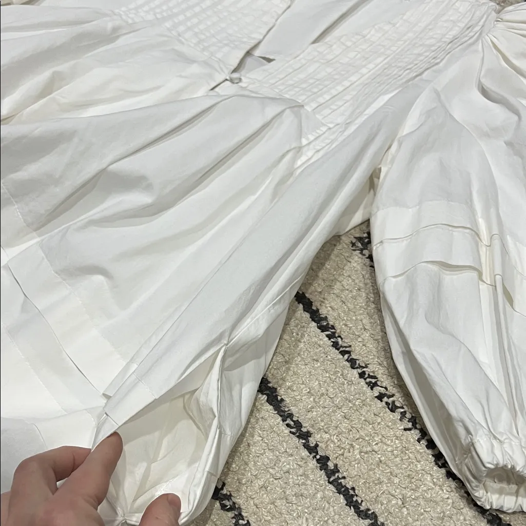 Hunter Bell Bright White Jenkins Dress - Image 9