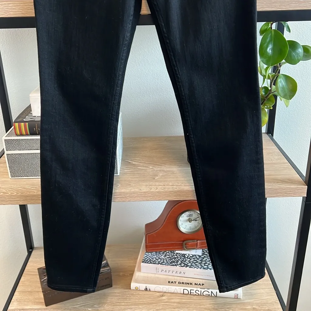 NWT Hollister High-Rise No Fade Black Super Skinny Soft Stretch Jeans, 27 / 5 - Image 3