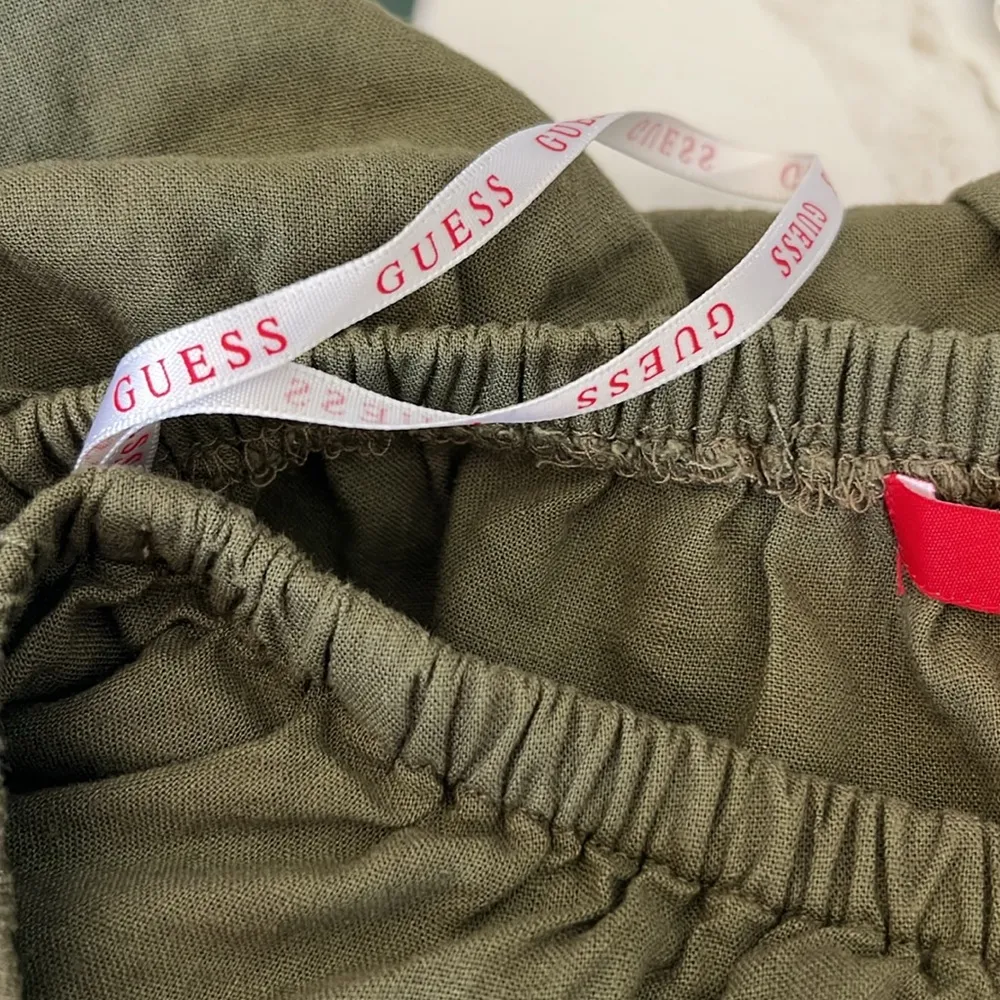 Guess Chic Olive Off-Shoulder Dress - Image 5