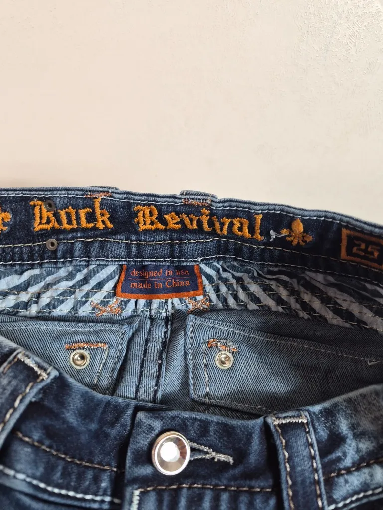 Rock Revival Barby Denim Bermuda Shorts - Image 9