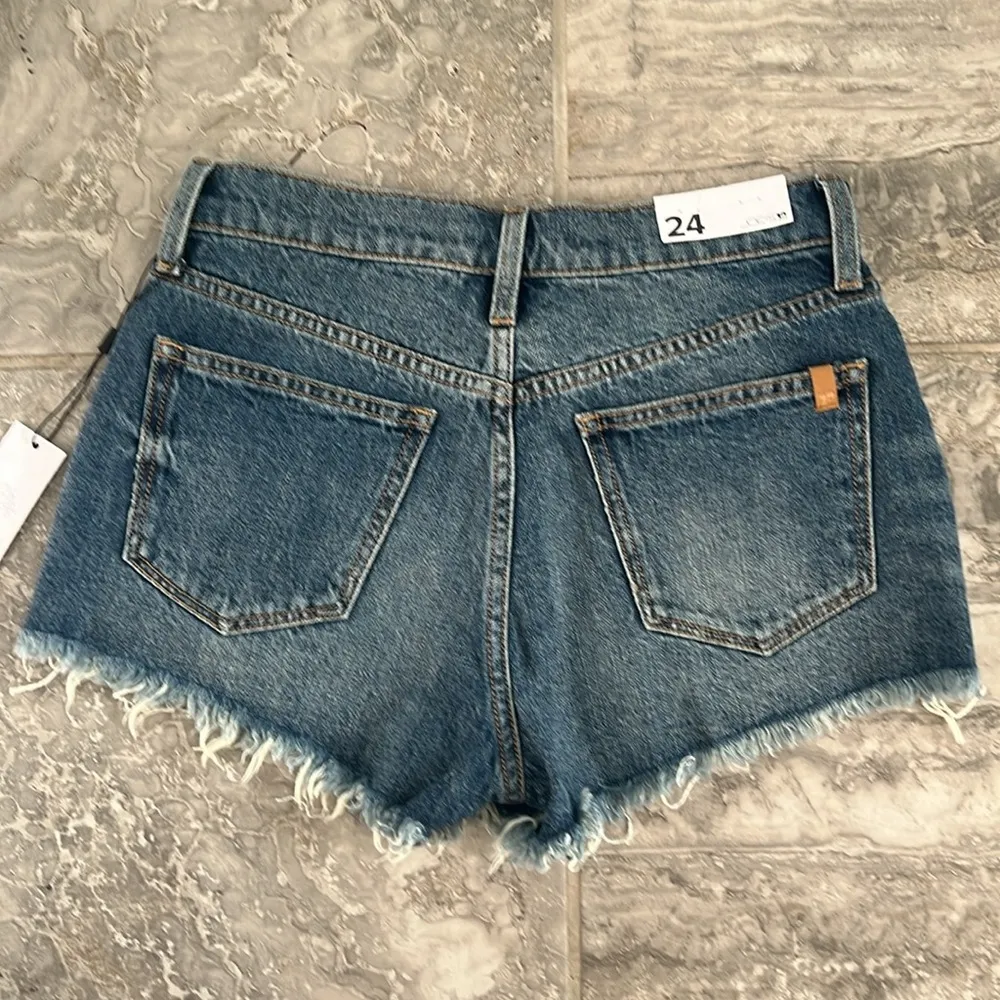 Joe’s Jeans The Emmy Cotton Denim Shorts Size 24, Zenith New w/Tag - Image 6