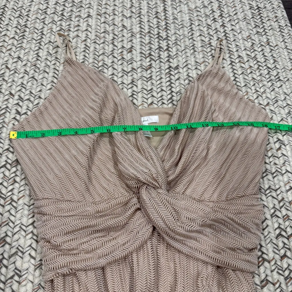 ReVamped Champaign Textured Jumpsuit - Image 10