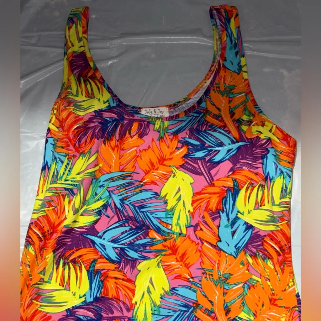 Women’s Jolie & Joy Extra Large Multicolor Stretchy Sleeveless Dress XL - Image 3