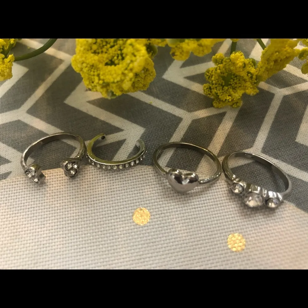 🛑BOGO🛑 Four Silver Rings - Image 2