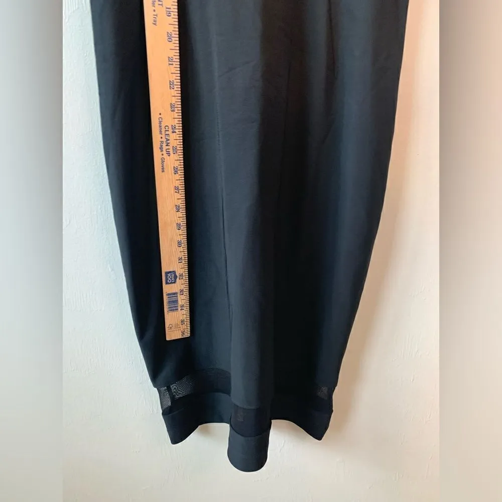 ABS Allen Schwartz Black mesh dress size 12 - Image 11