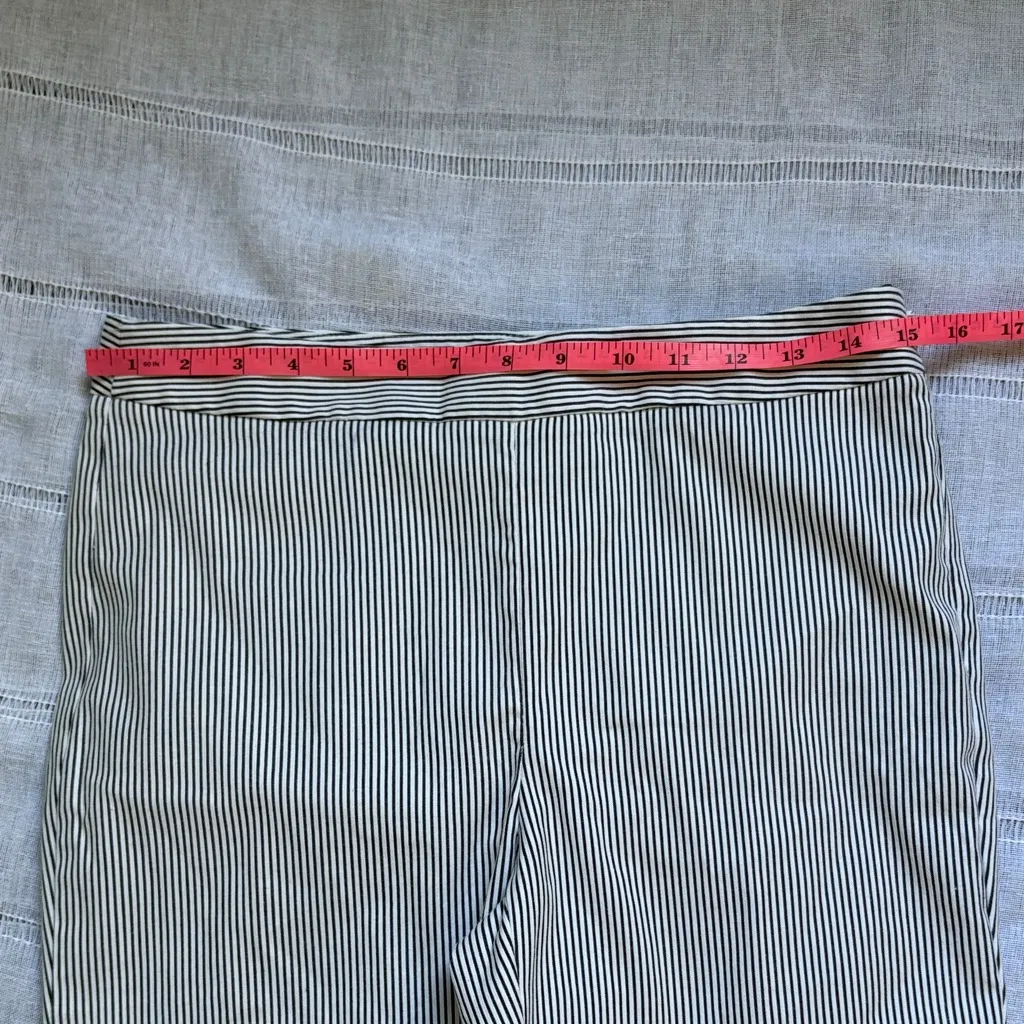 TALBOTS CHATHAM ANKLE PANTS - STRIPE - Image 8