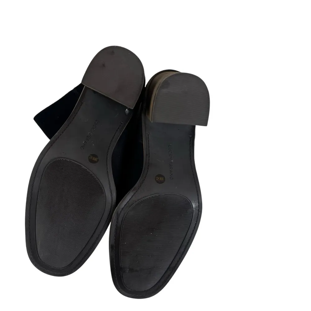 Lucky Brand Jicole Black Suede Booties - Image 7