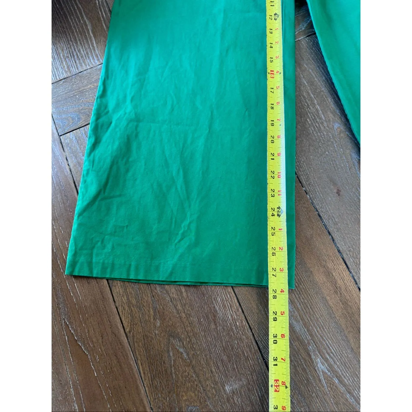 Ann Mashburn NWOT  Fallon Pull-on Pant in Kelly Green Size Small - Image 8