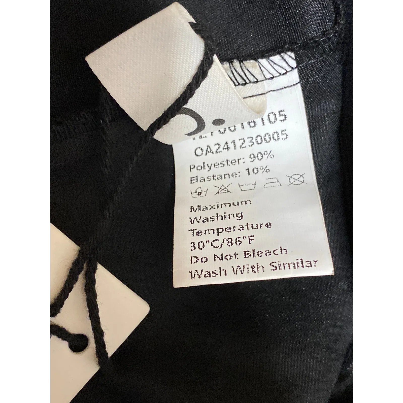 NEW Commense Women's Black Silky Satin Elastic Waist Maxi Mermaid Slip Skirt XS - Image 5