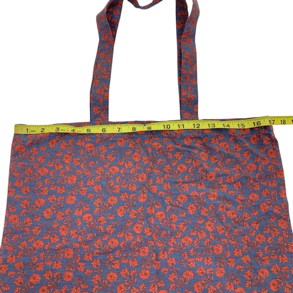Fair Harbor Tote‎ Bag 16x17 Navy Blue Eco Friendly Casual Travel Beach - Image 4