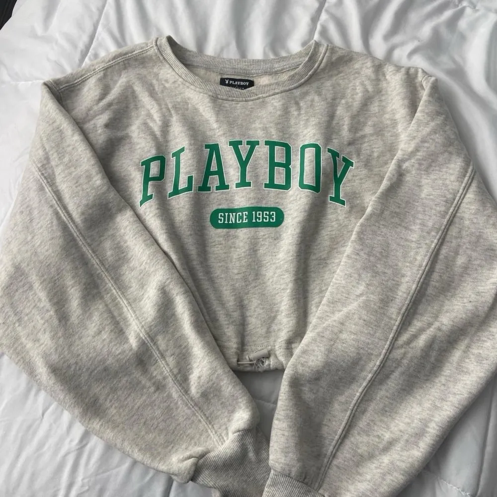 Playboy By PacSun Cinched Crew Neck Sweatshirt - Image 2