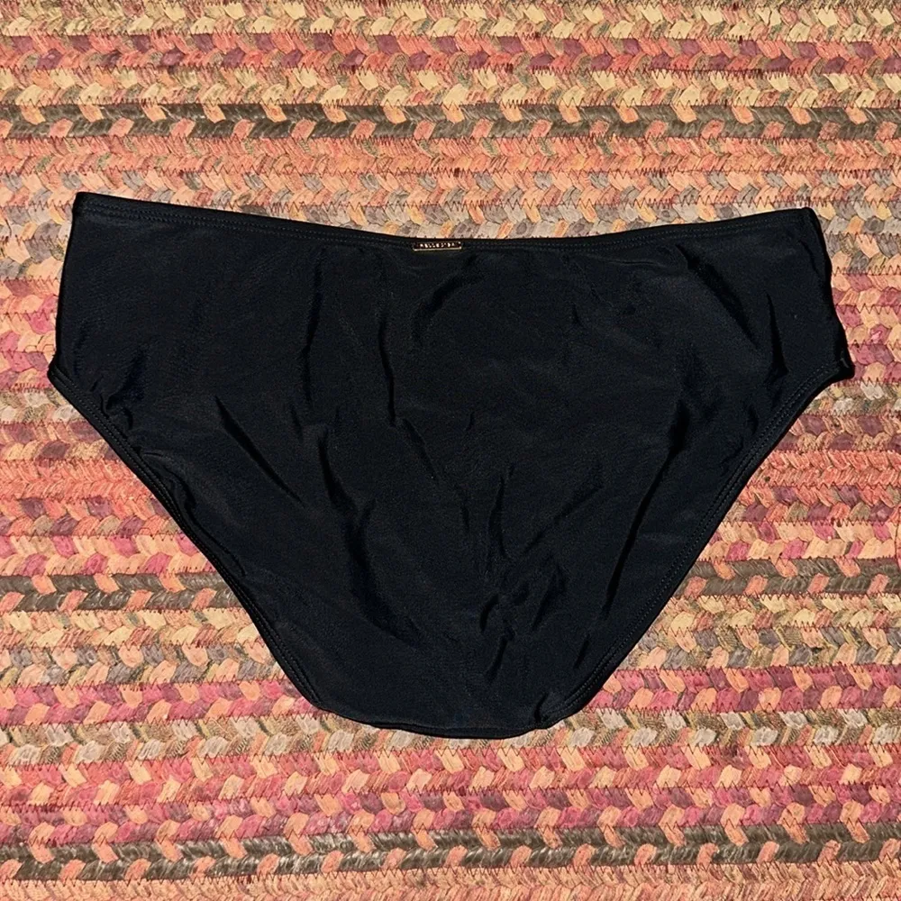 NWT RELLECIGA FRENCH BLACK BASIC SEXY STRAPPY CUTOUT BIKINI BOTTOMS - Image 6